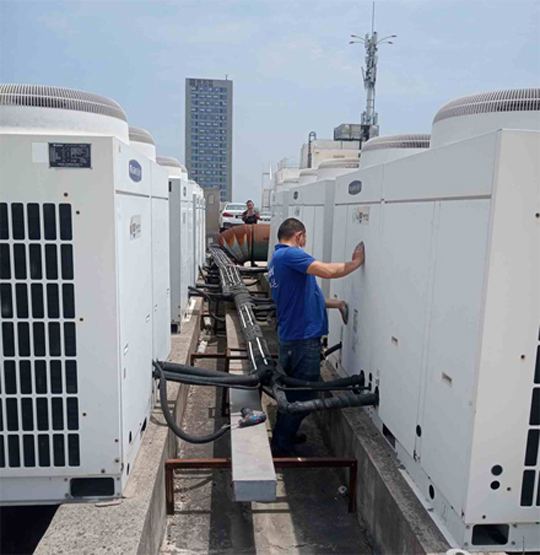 奎屯中央空调制热和不制冷系统维修方法